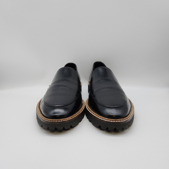 Ecco Black Leather Loafers - Picture 12 of 13